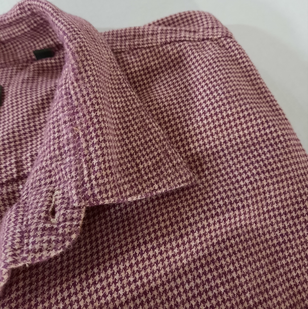 Orvis Fairbanks Houndstooth Flannel Shirt - Picture 2 of 9